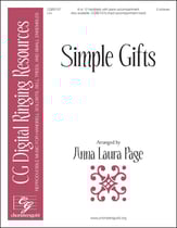 Simple Gifts Handbell sheet music cover